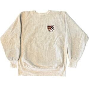 Vintage 90s Harvard University Radcliffe College 1997 Reverse Weave Crewneck L